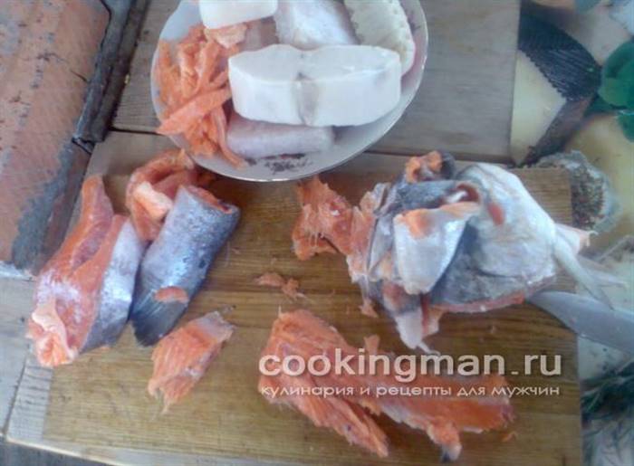 рецепт юшки з форелі